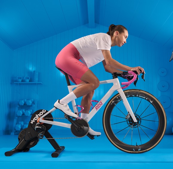 Zwift Ride with Wahoo KICKR CORE 2 Smart Trainer – Indoor Cycling Bundle with Virtual Shifting, WiFi & Race Mode