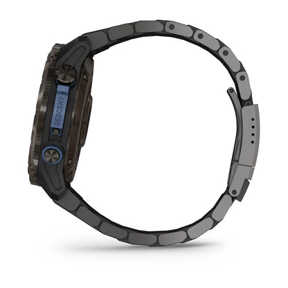 Garmin Descent Mk3i 51mm Dive Computer – Carbon Grey DLC Titanium Bezel & Band (Air Integration)