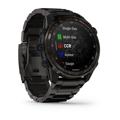 Garmin Descent Mk3i 51mm Dive Computer – Carbon Grey DLC Titanium Bezel & Band (Air Integration)