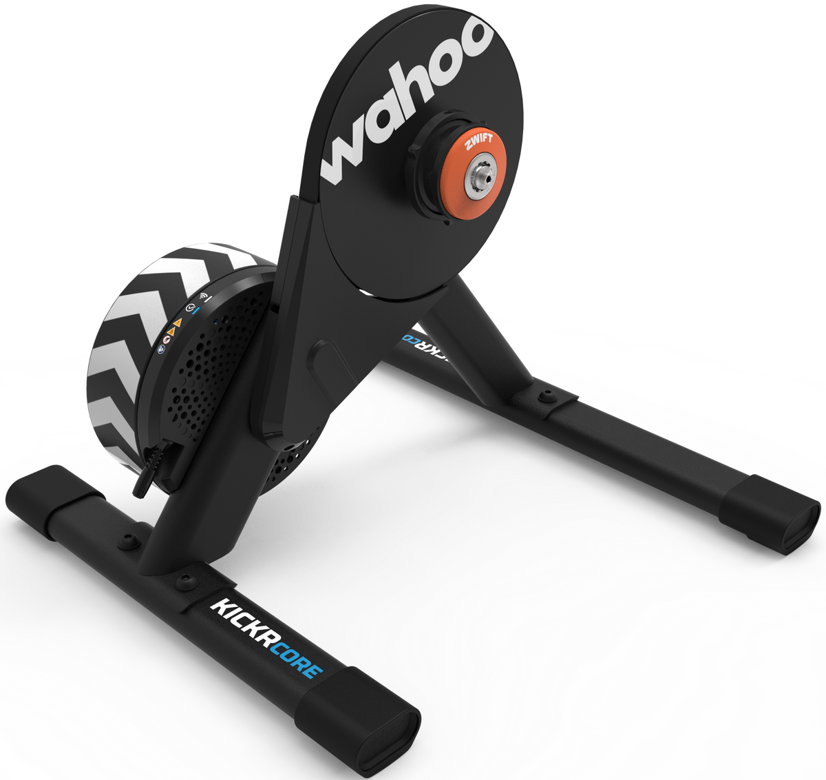Wahoo KICKR CORE 2 With Zwift Cog & Click Smart Trainer, Orange Cog 3rd generation