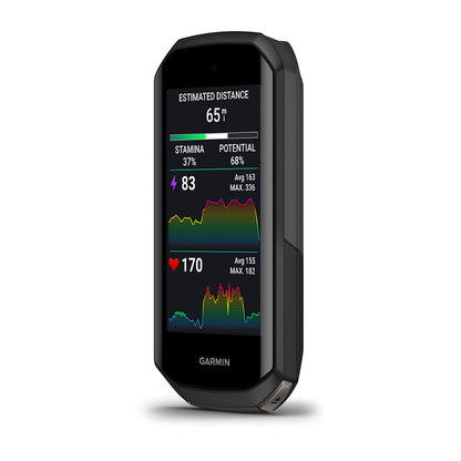 Garmin Edge® 1050, Premium Cycling Computer, Vivid Color Touchscreen Display, Built-in Speaker, Advanced Training and Group Ride Features, Road Hazard Alerts